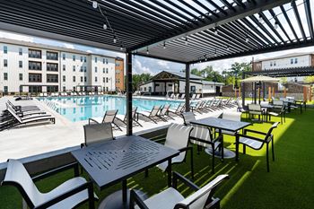 Summer oasis with pool & sun deck